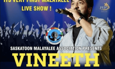 Saskatoon – Vineeth Sreenivasan Live – Western Canada